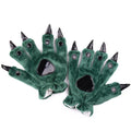 A Pair Animal Paw Gloves Cute Kigurumi Paws Winter Gloves Men Women Soft Plush Flannel Dinosaur Bear Finger Claw Halloween Party
